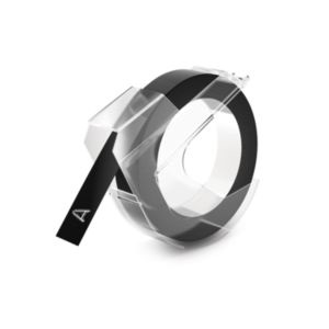 CINTA DYMO MANUAL  9X3 NEGRA