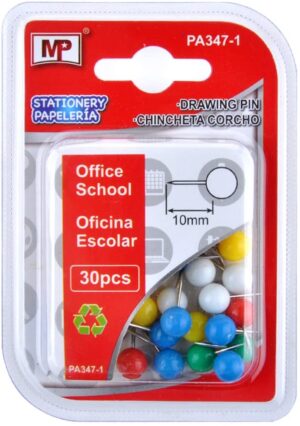 SEÑALIZADOR 10MM CABEZA RDA.COLORES B/30