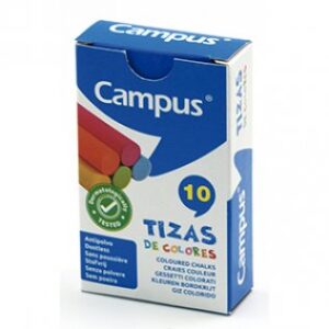 TIZAS COLORES C/ 10 CAMPUS