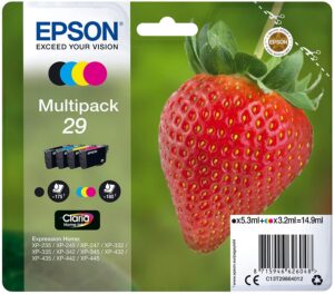 INKJET EPSON ORIGINAL T2986.40 PACK 4 COLORES