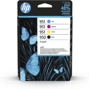 INKJET HP ORIGINAL 6ZC65AE Nº 950/951 PACK 4 COL