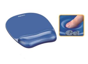 ALFOMBRILLA RATON FELLOWES C/APOYAM.GEL AZUL