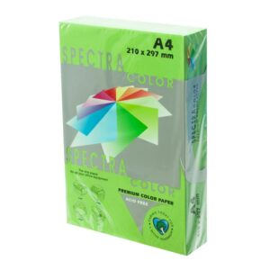 PAPEL A4 80gr.P/500 VERDE INTENSO