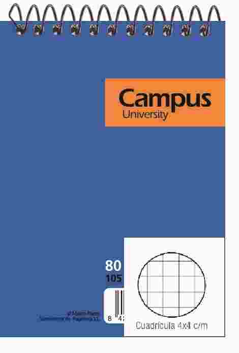 BLOC ESPIRAL 3/80 60gr.C/APAISADO* 8/80 H.