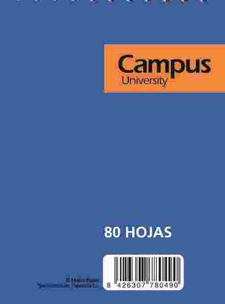 BLOC ESPIRAL 3/80 60gr.C/APAISADO* 8/80 H. - Imagen 2