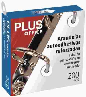 ARANDELAS ADHESIVAS 200 U. PLUS OFFICE RR200