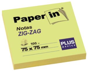BLOC NOTAS ADH. Paper In 75x75 ZIG-ZAG AMA