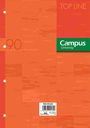 RECAMB.A4 4A.90gr 100h CAMPUS CUADR 5x5 NARAJ