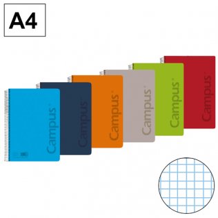 BLOC ESP.POLIPROP.A4 80h.90gr.CAMPUS CUADRO 3x3