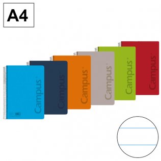 BLOC ESP.POLIPROP.A4 80h.90gr.CAMPUS HN.
