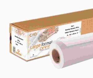 PAPEL PLOTTER 90gr.0.914x50 OPACO
