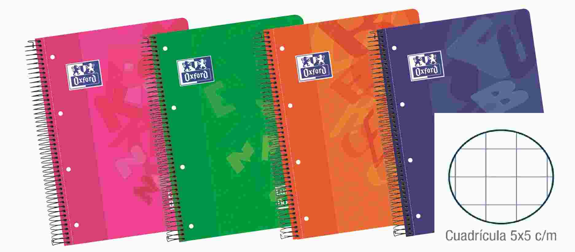 BLOC MICRO OXFORD 90gr. A4 120h. PLASTICO - Imagen 2