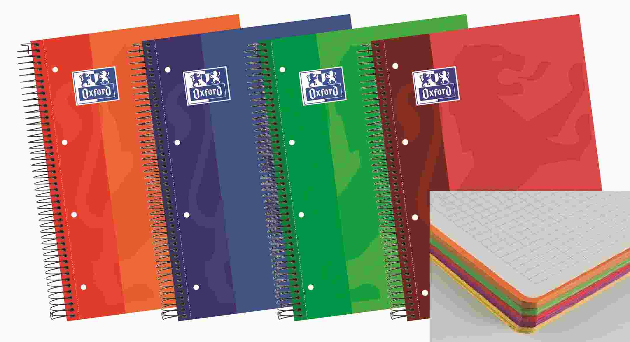 BLOC MICRO OXFORD 90gr. A4 120h. PLASTICO - Imagen 3
