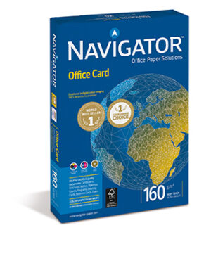 PAPEL A4 160gr P/250 NAVIGATOR OFFICE CARD