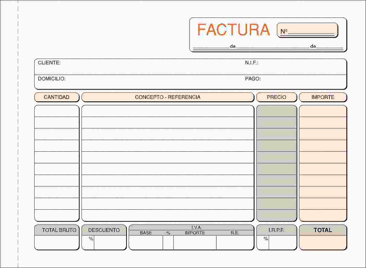 TALONARIO FACTURAS 4ºAP.S/M DUPL.E.CALCO