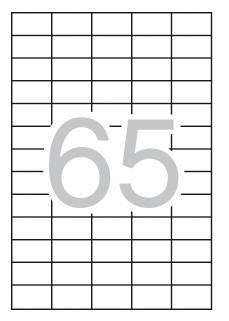 ETIQUETAS A4  38,0x 21,2 C/100 APLI