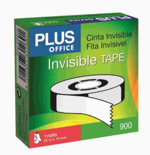 CINTA ADH.INVISIBLE 19x33 PLUS CAJA IND.