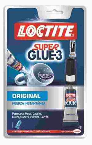 PEGAMENTO CIAN.SUPER GLUE 3gr. PÑO. ORIGINAL