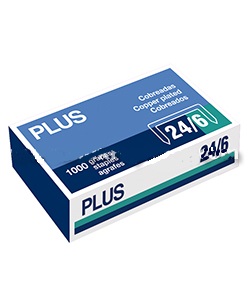 PTE/25 CAJAS GRAPAS 22/6-24/6 PLUS OFFICE