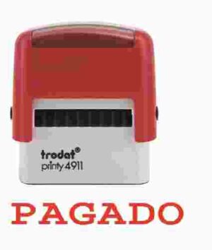 SELLO AUTOENTINTADO IMPRESION-PAGADO