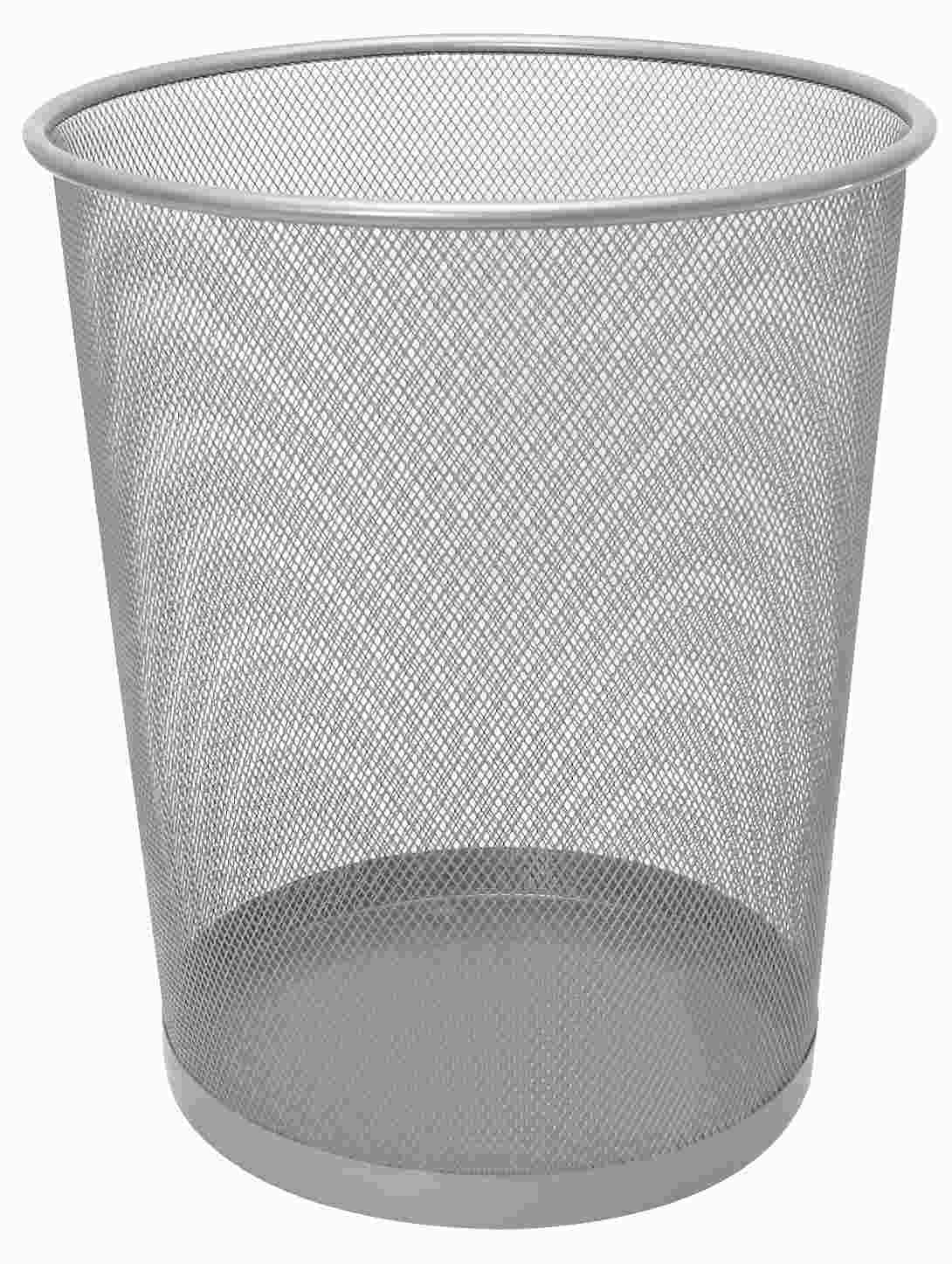 PAPELERA REJILLA PLUS GRANDE CROMADA