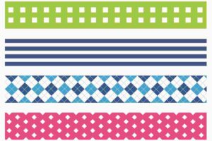 CINTA ADH.PLUS DECOR.PAPEL PTE/4 R.SURT.