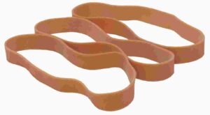 BANDAS  ELASTICAS C/100gr 10mm x 150mm