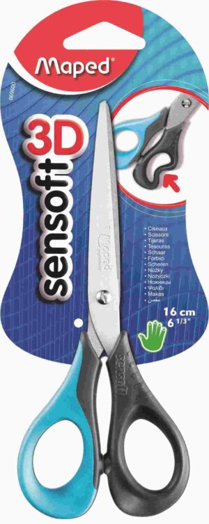 BLT/ 1 TIJERA ESCOLAR MAPED SENSOFT 16cm
