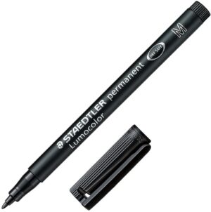 ROTULADOR OHP LUMOCOLOR 317 MEDIO NEGRO