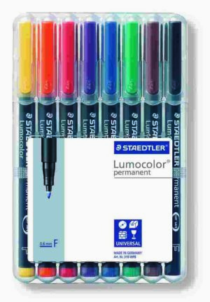 ROTULADOR OHP LUMOCOLOR FINA ESTUCHE/8 SURTID