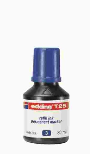 TINTA ROTULADOR EDDING T- 25 PÑA. AZUL