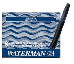 CARTUCHO TINTA WATERMAN STANDAR AZUL FLORIDA