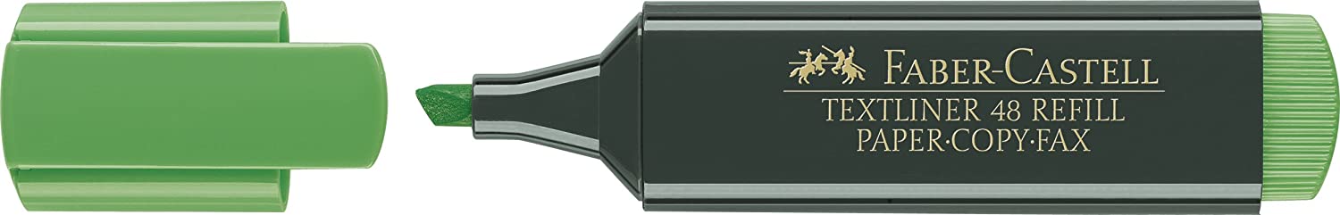 ROTUL.FLUOR FABER TEXTLINER B/1 VERDE