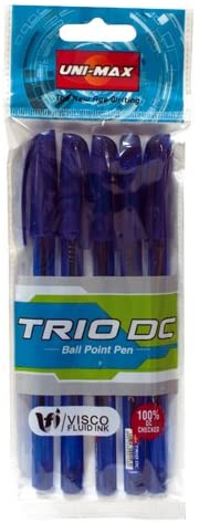 BLT/ 5 BOLIGRAFO UNIMAX TRIO DC AZUL
