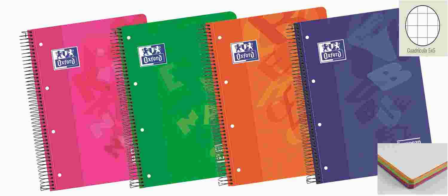 BLOC MICRO OXFORD 90gr A5+ 120h. PLASTICO