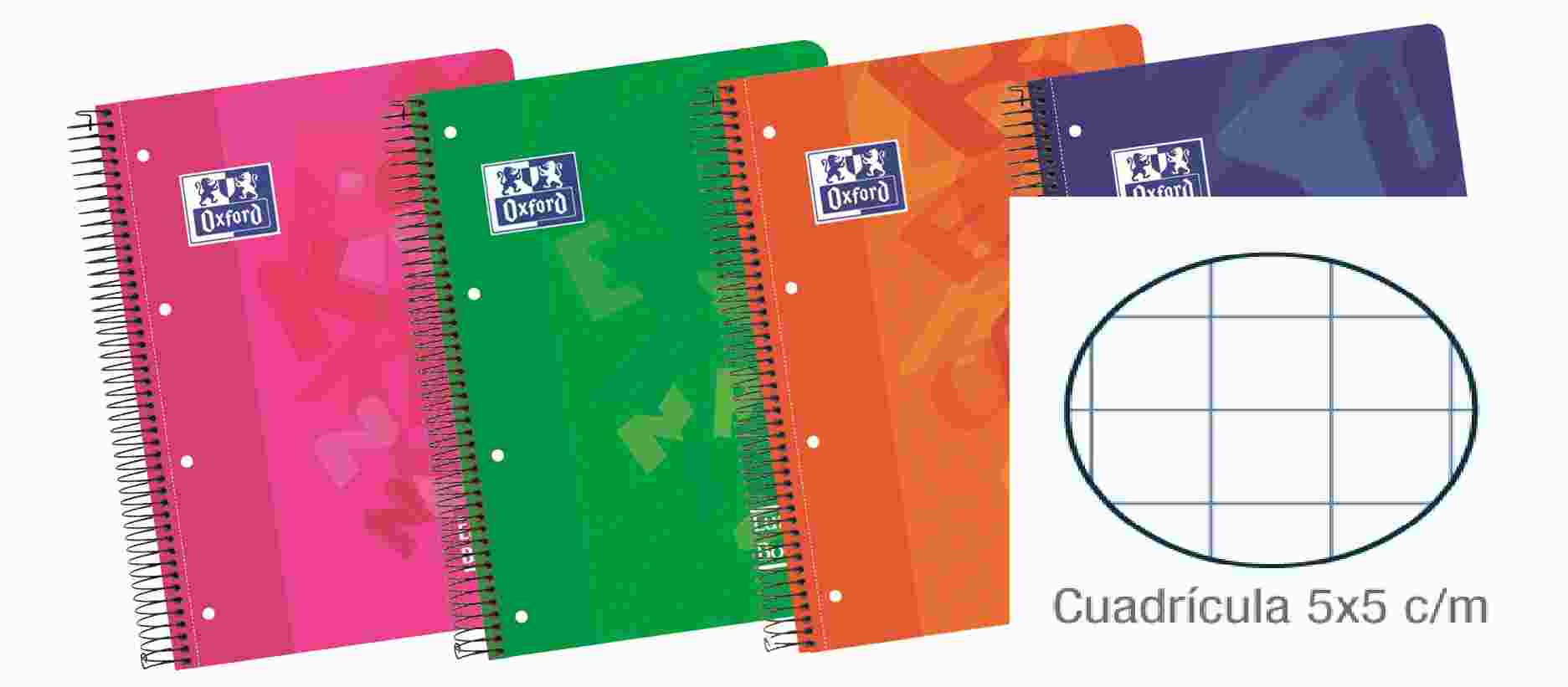 BLOC MICRO OXFORD 90gr A5+ 120h. PLASTICO - Imagen 2
