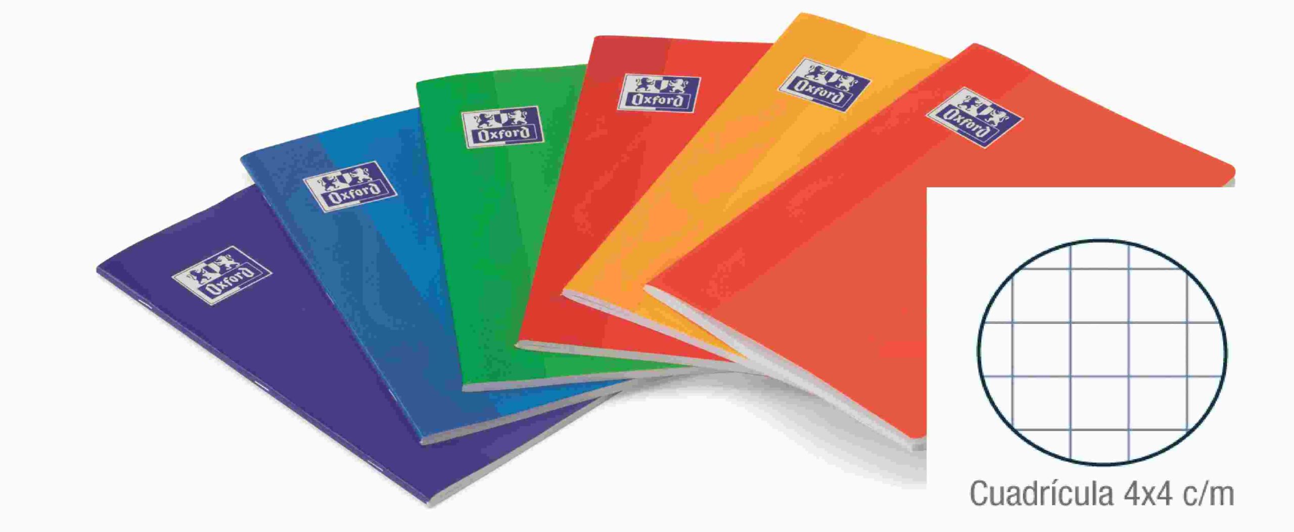 CUADERNO GR.PP A4 90gr.48h OXFORD 4mm - Imagen 2