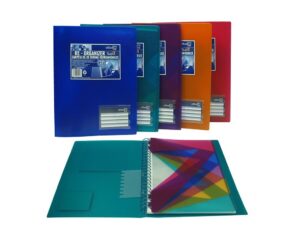 CARPETA FUNDAS A4 40H.ESPIRAL FUNDAS MOVILES