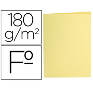 SUBCARPETA FOLIO PTE/ 10 AMARILLO