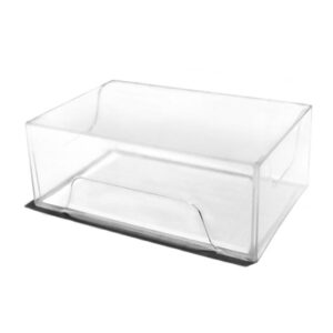 CAJA TARJETAS VISITA CRISTAL 96x63x35