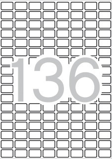ETIQUETAS A5 B/ 15 APLI 10X16 (2040 E)