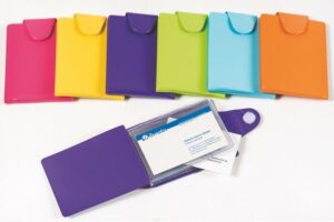 TARJETERO BOLSILLO PP.10 FUNDAS FUN COLOR