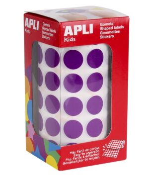 GOMETS CIRCULOS 15mm  LILAS C/2832