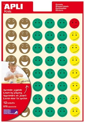 GOMETS MOTIVOS MR.SMILEY B/576 SURTIDOS