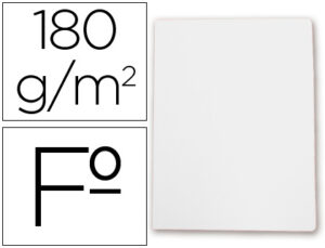 SUBCARPETA FOLIO PTE/ 10 BLANCA