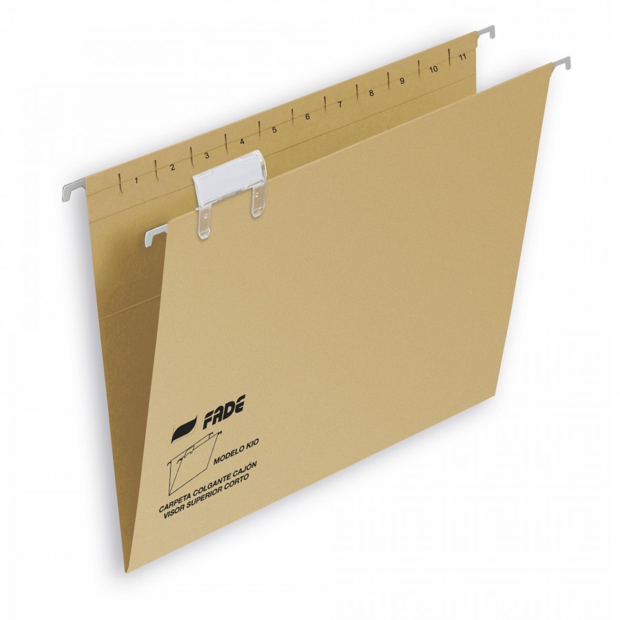 CARPETA COLGANTE V.SUP.CORTO FºPROL C/50
