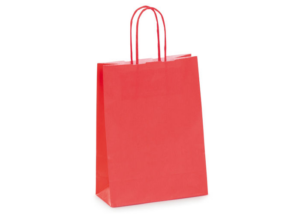 BOLSA REGALO PAPEL100gr.25x31x11 ROJA