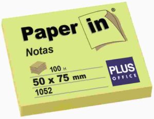 BLOC NOTAS ADH.Paper-In 50X 75