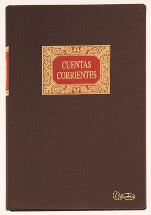 LIBRO ENCOLADO Fº 100H. CUENTAS CTES.NAT.