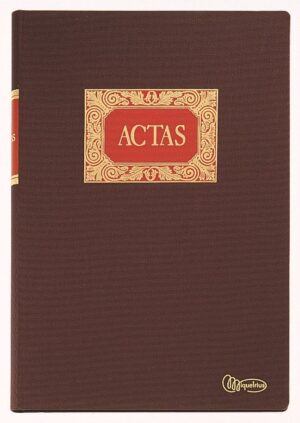 LIBRO ENCOLADO Fº 100H. ACTAS